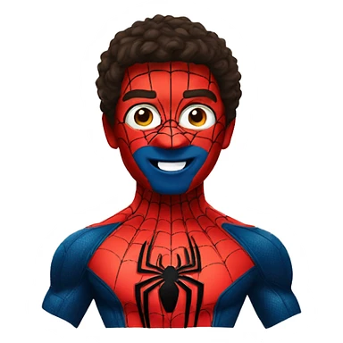 has un Emoji de un spiderman  sticker