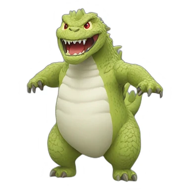 Goji (proportional)calm (realistic) (Godzilla King of the Monsters, 2019) sticker