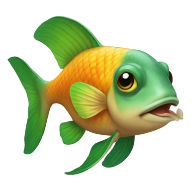 fish kangaroo hybrid sticker