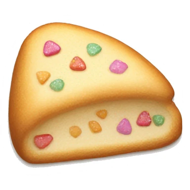 A piece of fairybread  sticker