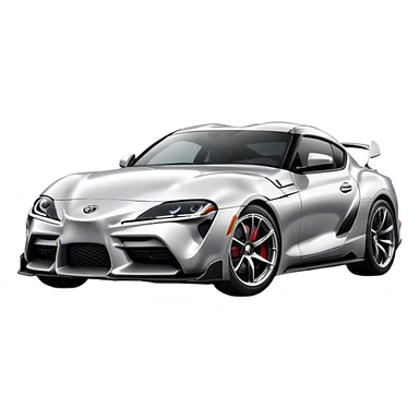 Toyota Supra sticker