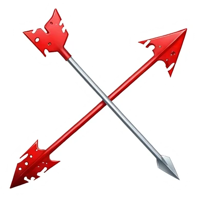 share arrow blood sticker