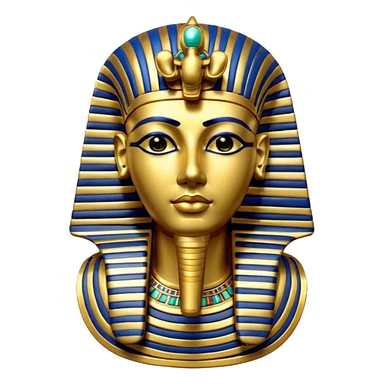 Death Mask of Tutankhamun sticker