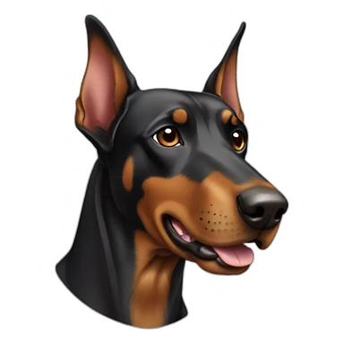 doberdore as a business sticker