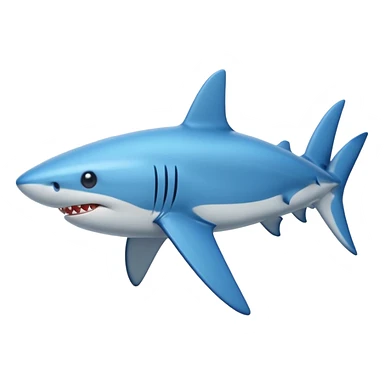 Tiburon azul sticker