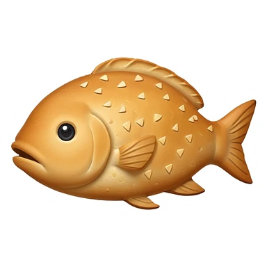 fish shape bread sticker