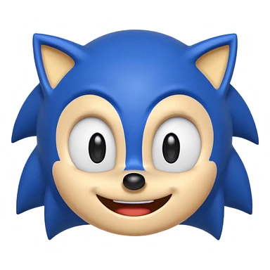 Sonic Emoji sticker