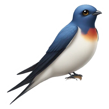 swallow bird sticker