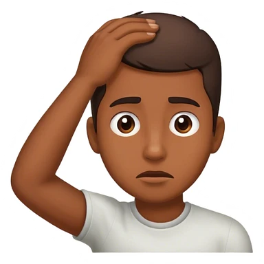 Side eye head scratch sticker