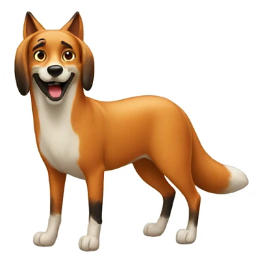 Fox and Hound sticker