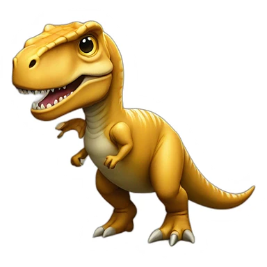 Donald Trump sur un T. Rex sticker