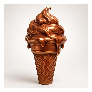 happy children with melting ice cream cones sticker