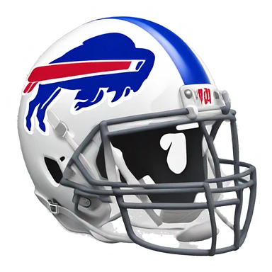 Buffalo bills helmet sticker
