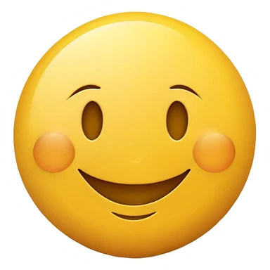 Smily face sticker