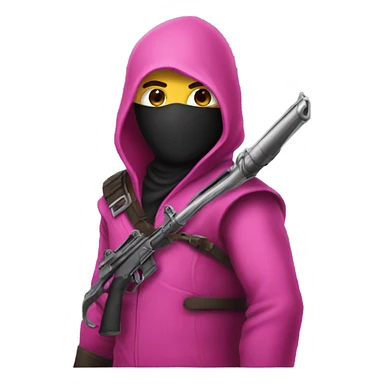 Pink assassin sticker