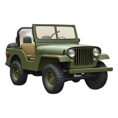 jeep willy sticker
