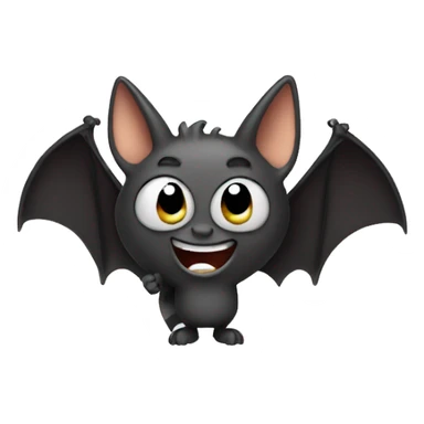 Bat thumbs up sticker
