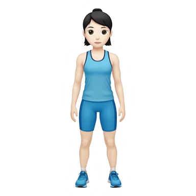  Lobo blanco Fitness  sticker