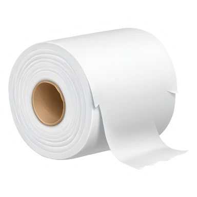 long toilet paper sticker