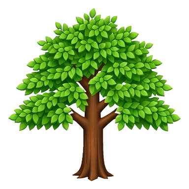 pixel art tree sticker