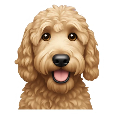 goldendoodle dog sticker
