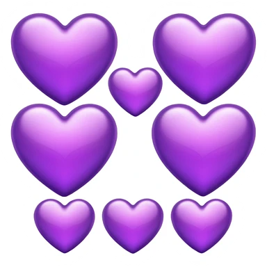 Purple Hearts sticker