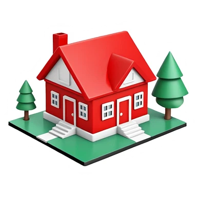 Monopoly House sticker