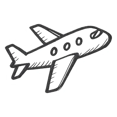 airplane sticker