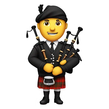 Bagpipes sticker