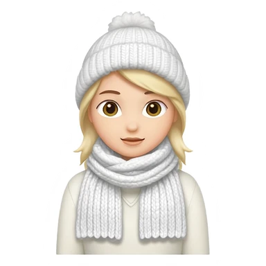 scarf: blanca sticker