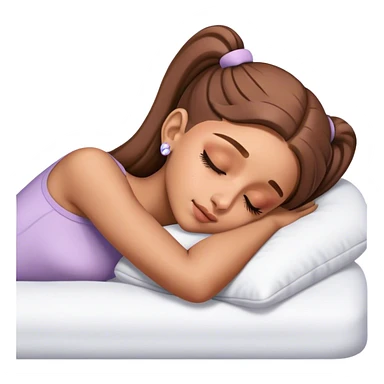 Ariana Grande sleeping 2nd skin tone sticker