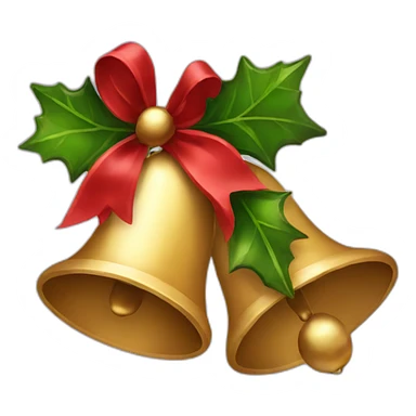 Christmas bells sticker