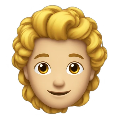 Garçon avec tresses sticker