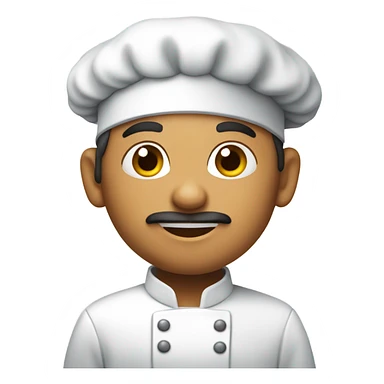 Chef with knife sticker