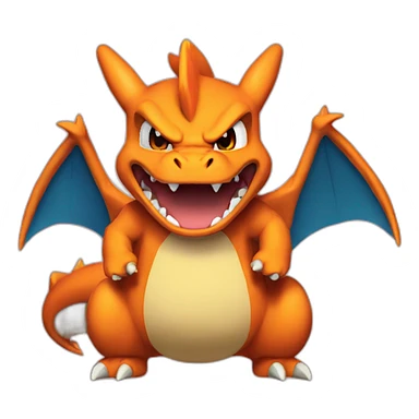charizard angry sticker