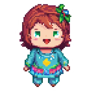 Toca Boca character, playful pose, no background sticker