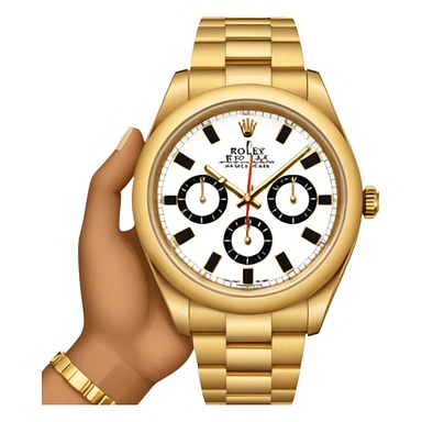 Rolex omoji hyr bu değil sadece el onu istiyorum böyle değil  sticker