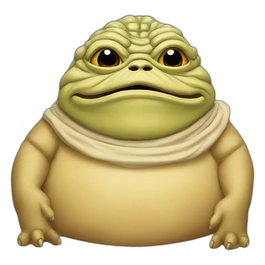 jabba the hut sticker
