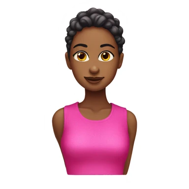 Hot pink thing for girl  sticker