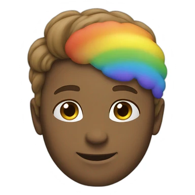 rainbow unitas sticker