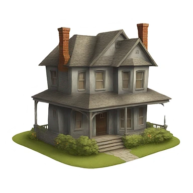 old house sticker