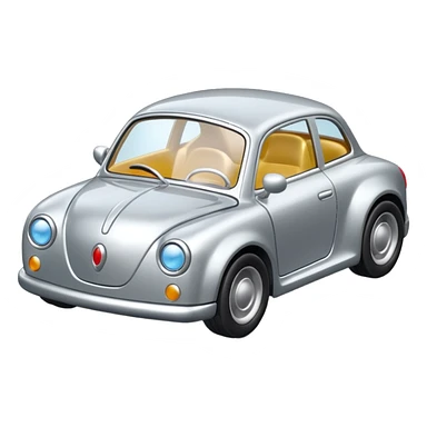 all silver toy car sticker