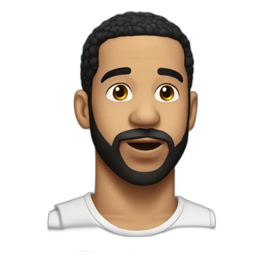 Drake blowing a kiss sticker