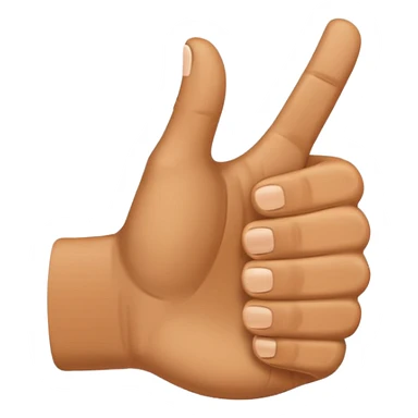 thumbs up hand sticker