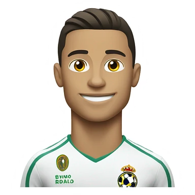 Cristiano Ronaldo with Football  sticker