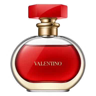 valentino perfume bottle sticker