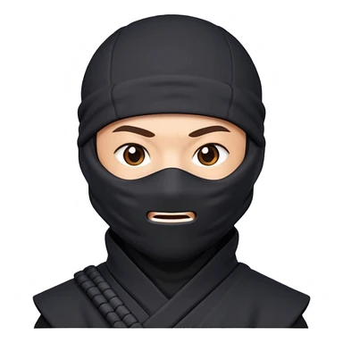 🥷🏻 background White  sticker