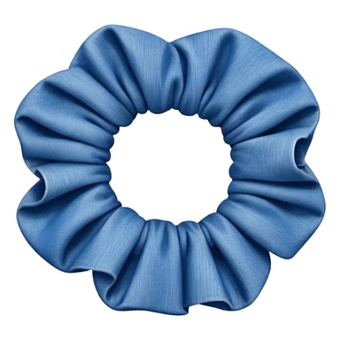 Denim scrunchie sticker