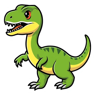 velociraptor sticker