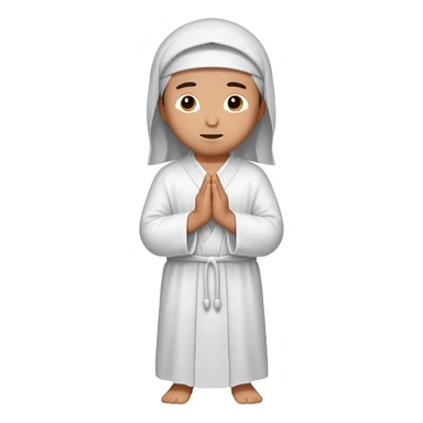 молящийся мусульманин в полный рост  sticker